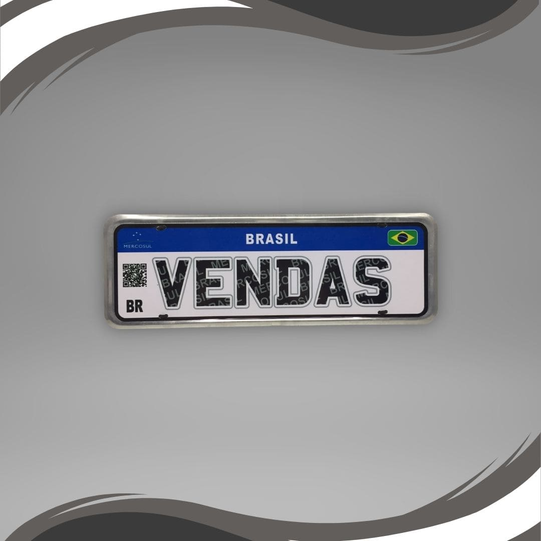 Porta-placa personalizado Vendas